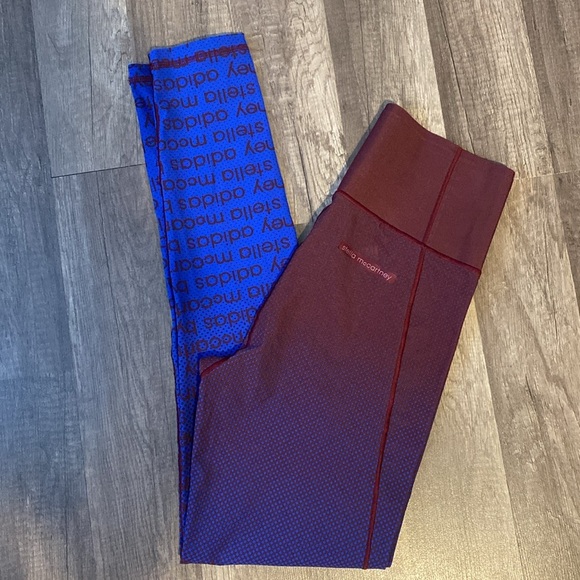 Adidas Stella Mccartney Training Miracle Sculpt Ombre PerformanceLeggings - Picture 3 of 8